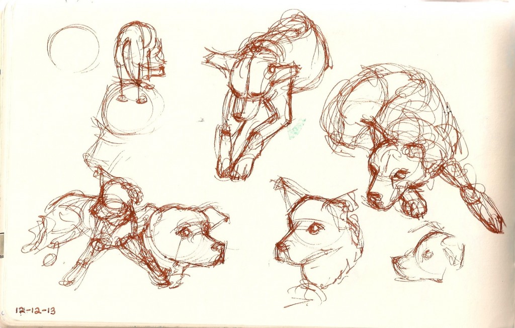 drawings of a labrador retriever